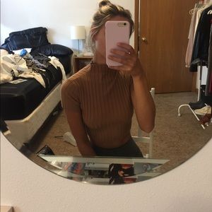 Mock neck top